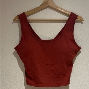 HALARA Red Athletic Tank Top